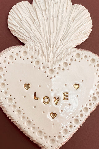 Ex-voto Love en lettre d'or