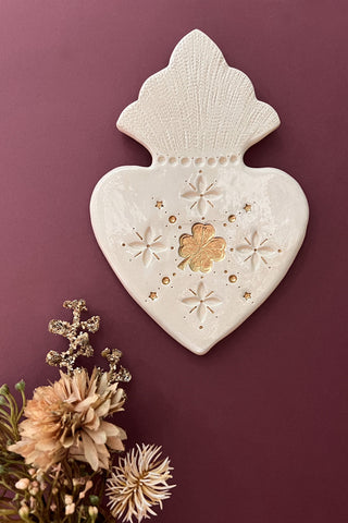 Ex-voto au trèfle d'or