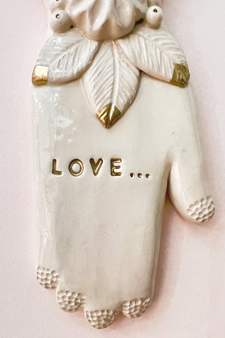 Main Love à la fleur d'or