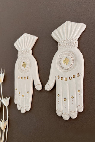 Mains Reliées Âmes Soeurs à partager avec une personne chère à votre coeur