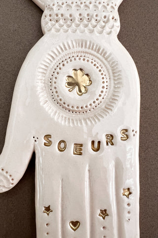 Mains Reliées Âmes Soeurs à partager avec une personne chère à votre coeur